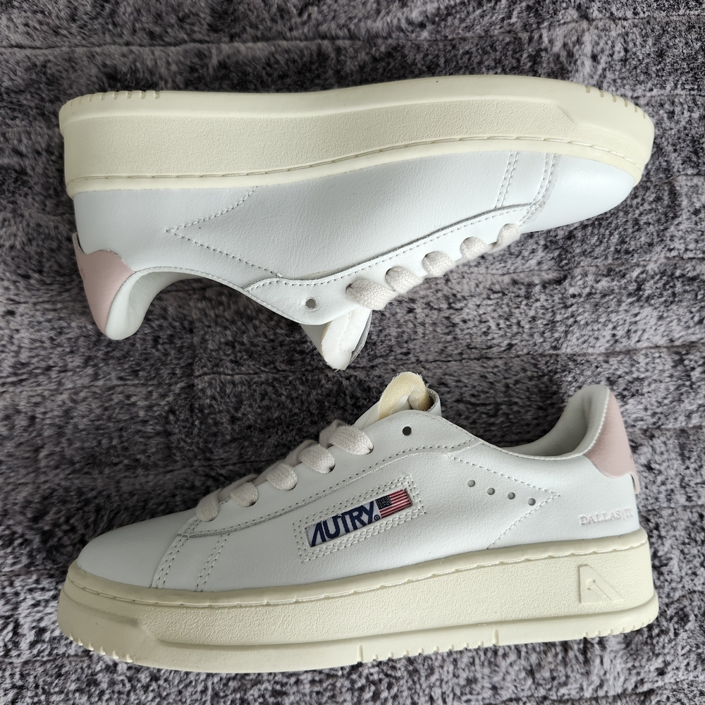 Autry Kids White and Pink Sneakers - Picture 5 of 9